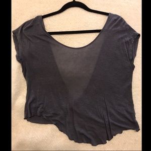 Free people backless top